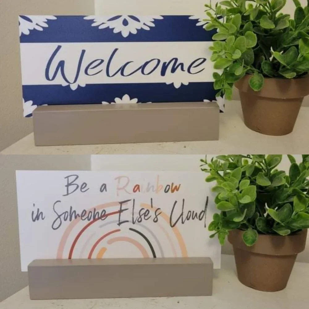 Home Decor Reversible Signs - Picture 3 of 10